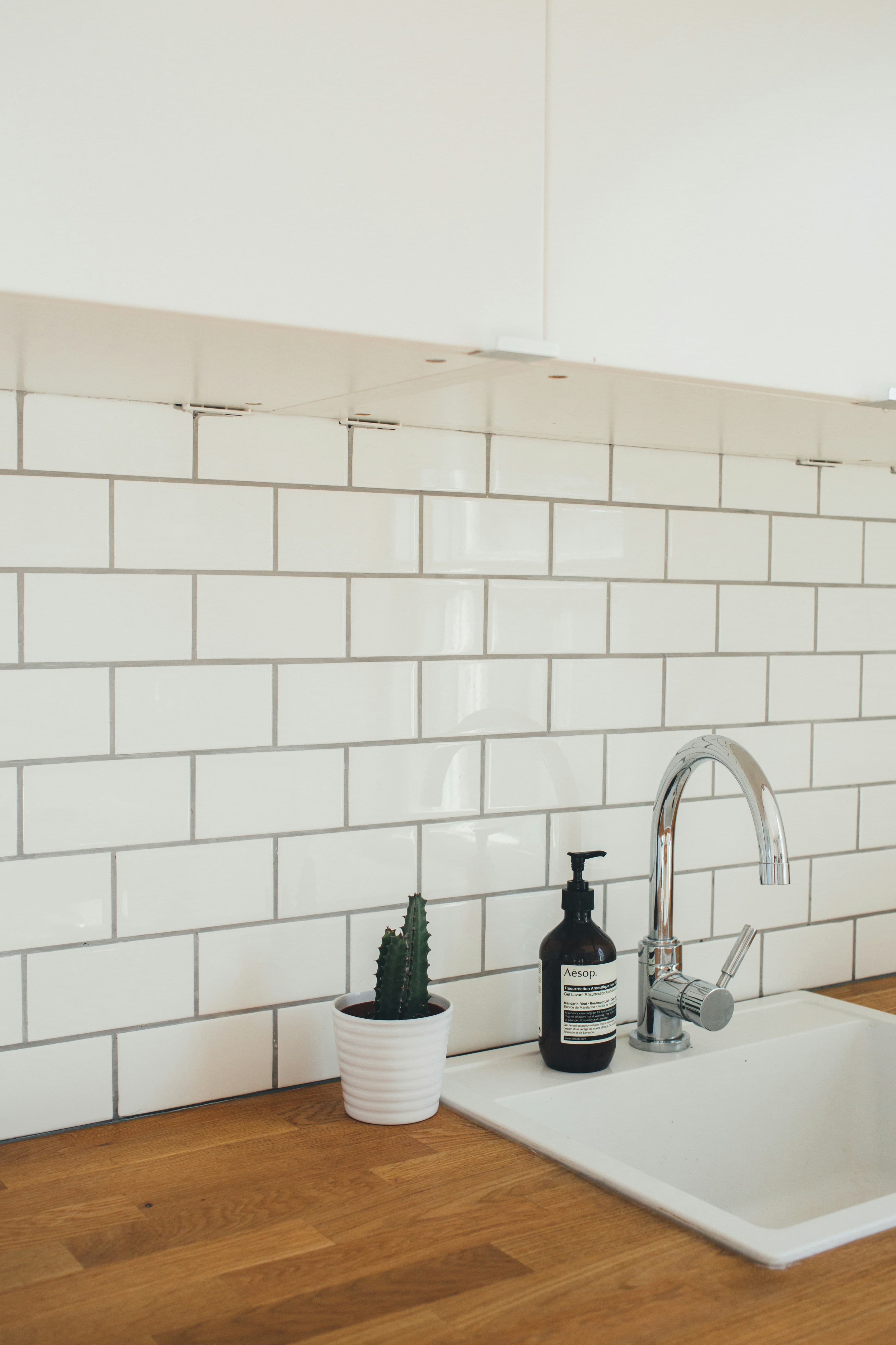 Image of a kitchen backsplash
